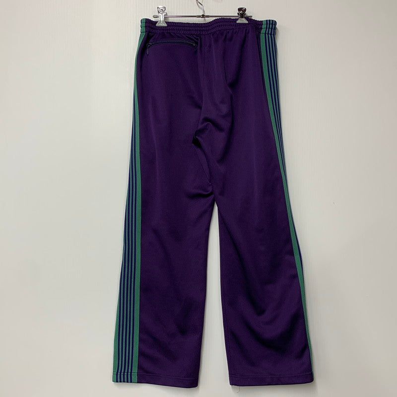 【中古品】【メンズ】 Needles ニードルス TRACK PANT POLY-SMOOTH IN181 トラックパンツ ボトムス 151-250801-as-08-izu サイズ：M カラー：パープル×グリーン 万代Net店