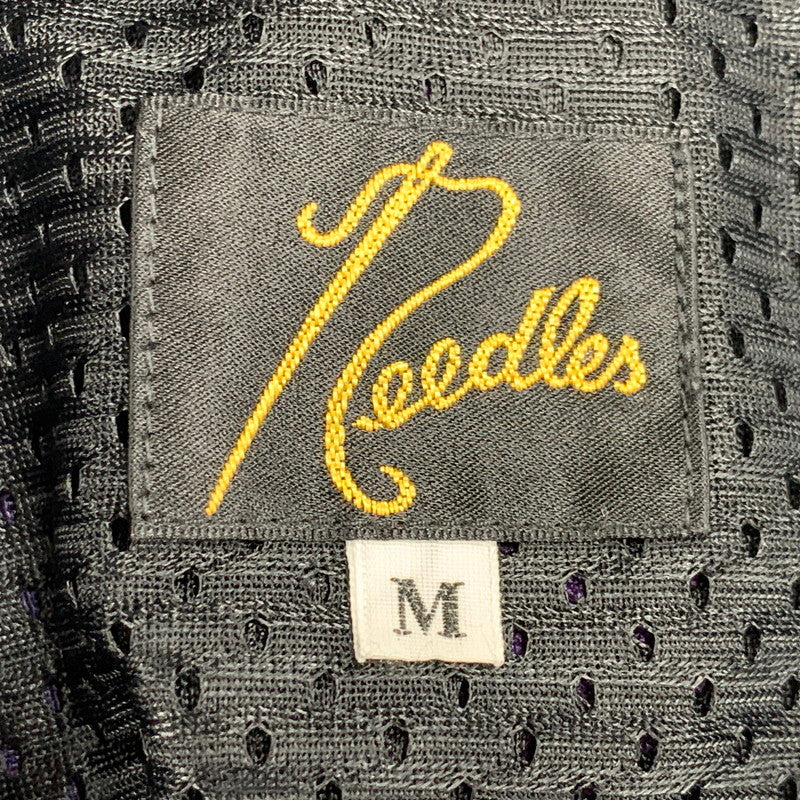 【中古品】【メンズ】 Needles ニードルス TRACK PANT POLY-SMOOTH IN181 トラックパンツ ボトムス 151-250801-as-08-izu サイズ：M カラー：パープル×グリーン 万代Net店