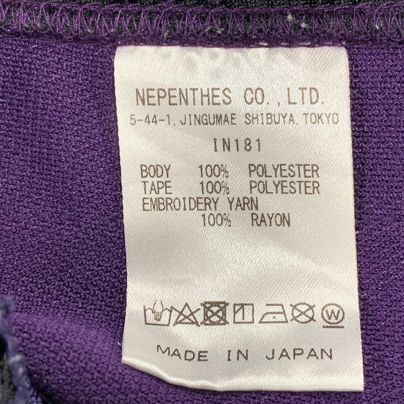 【中古品】【メンズ】 Needles ニードルス TRACK PANT POLY-SMOOTH IN181 トラックパンツ ボトムス 151-250801-as-08-izu サイズ：M カラー：パープル×グリーン 万代Net店