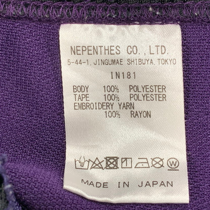 【中古品】【メンズ】 Needles ニードルス TRACK PANT POLY-SMOOTH IN181 トラックパンツ ボトムス 151-250801-as-08-izu サイズ：M カラー：パープル×グリーン 万代Net店