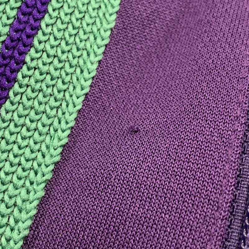 【中古品】【メンズ】 Needles ニードルス TRACK PANT POLY-SMOOTH IN181 トラックパンツ ボトムス 151-250801-as-08-izu サイズ：M カラー：パープル×グリーン 万代Net店