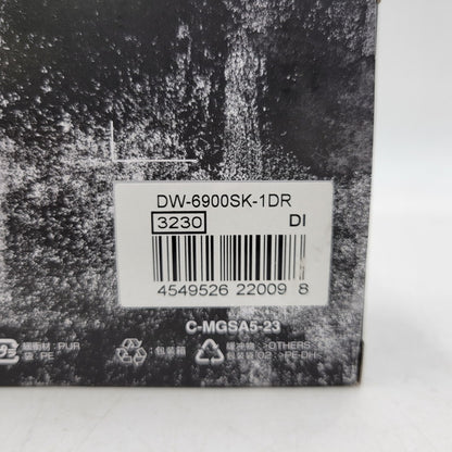 【中古美品】【メンズ/レディース】 G-SHOCK ジーショック DW-6900SK-1 腕時計 時計 199-260526-kh-19-izu サイズ：53.2 × 50 × 18.7 mm カラー：ブラック×クリア 万代Net店