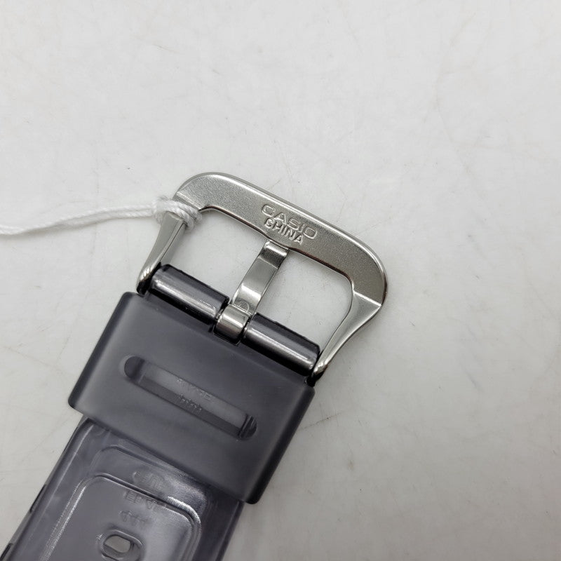 【中古美品】【メンズ/レディース】 G-SHOCK ジーショック DW-6900SK-1 腕時計 時計 199-260526-kh-19-izu サイズ：53.2 × 50 × 18.7 mm カラー：ブラック×クリア 万代Net店