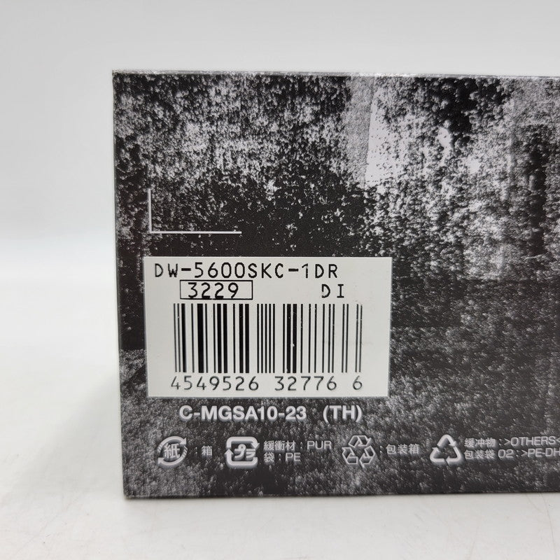 【中古美品】【メンズ/レディース】 G-SHOCK ジーショック DW-5600SKC-1 腕時計 199-260527-as-14-izu サイズ：48.9 × 42.8 × 13.4 mm カラー：クリア×ブラック 万代Net店