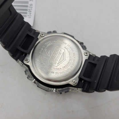 【中古美品】【メンズ/レディース】 G-SHOCK ジーショック DW-5600SKC-1 腕時計 199-260527-as-14-izu サイズ：48.9 × 42.8 × 13.4 mm カラー：クリア×ブラック 万代Net店