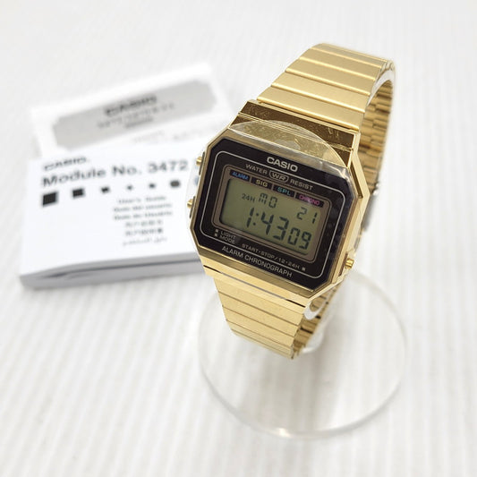 【中古美品】【メンズ/レディース】 A700WG-9A 腕時計 ウォッチ 199-260101-as-02-izu カラー：ゴールド 万代Net店