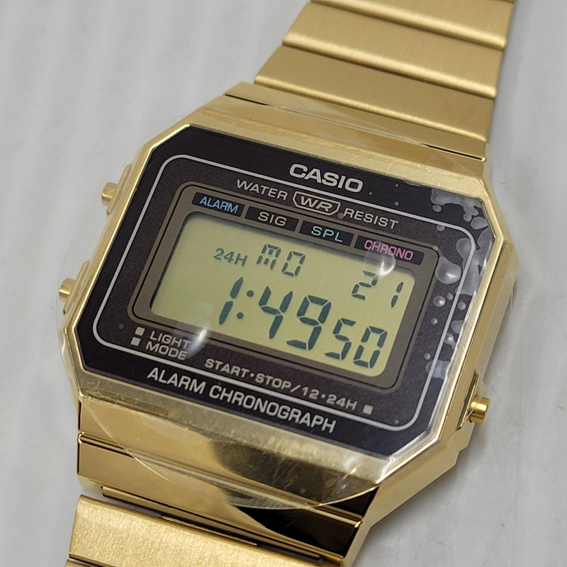 【中古美品】【メンズ/レディース】 A700WG-9A 腕時計 ウォッチ 199-260101-as-02-izu カラー：ゴールド 万代Net店