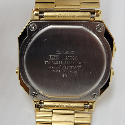 【中古美品】【メンズ/レディース】 A700WG-9A 腕時計 ウォッチ 199-260101-as-02-izu カラー：ゴールド 万代Net店