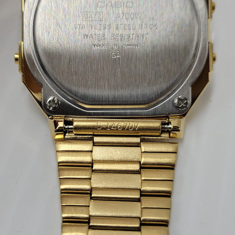 【中古美品】【メンズ/レディース】 A700WG-9A 腕時計 ウォッチ 199-260101-as-02-izu カラー：ゴールド 万代Net店