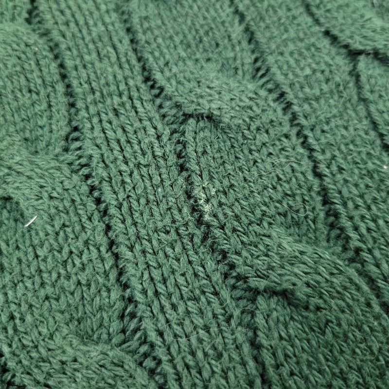 【中古品】【メンズ】 Polo by Ralph Lauren ポロバイラルフローレン PIMA COTTON 90S KNIT SWEATER ピマコットン 90年代 ニットセーター トップス 長袖 146-250804-ma-22-izu サイズ：L カラー：GREEN 万代Net店