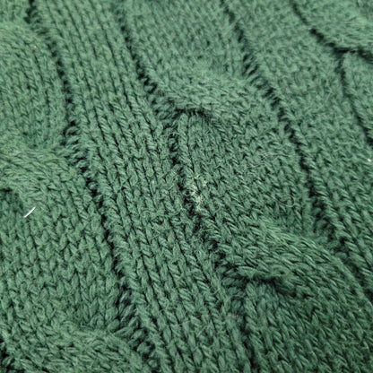 【中古品】【メンズ】 Polo by Ralph Lauren ポロバイラルフローレン PIMA COTTON 90S KNIT SWEATER ピマコットン 90年代 ニットセーター トップス 長袖 146-250804-ma-22-izu サイズ：L カラー：GREEN 万代Net店