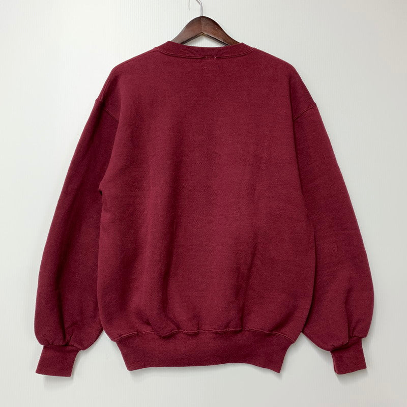 【中古品】【メンズ】 RUSSELL ATHLETIC ラッセルアスレティック USA製 前V SWEATSHIRT スウェット シャツ 146-250803-rk-18-izu サイズ：L カラー：ボルドー系 万代Net店