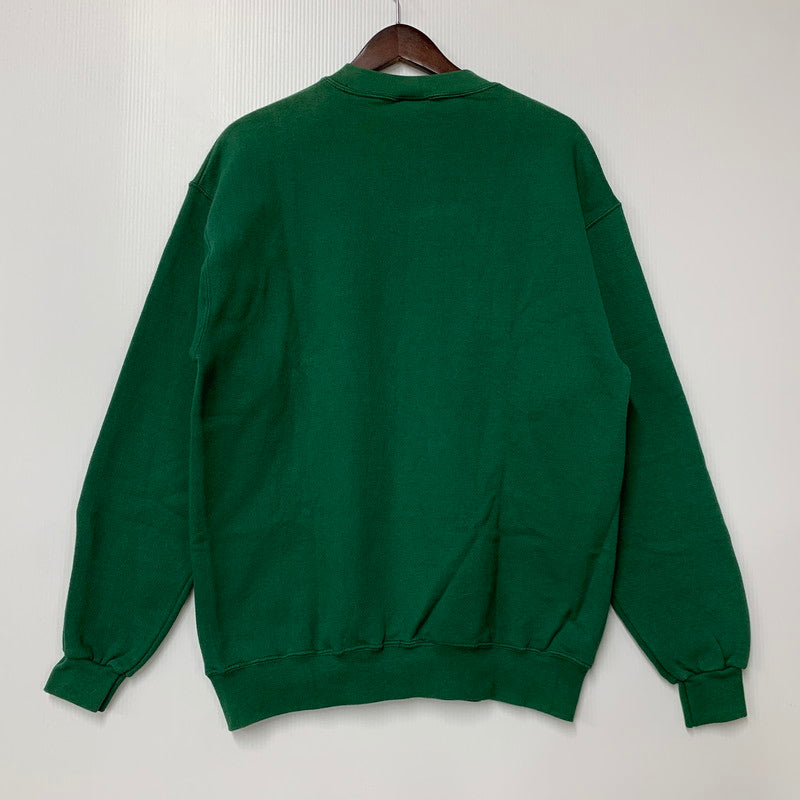 【中古品】【メンズ】 メキシコ製 HEAVY WEIGHT SWEATSHIRT ヘビーウェイト 裏地 スウェット シャツ トレーナー トップス 146-250803-rk-17-izu サイズ：M カラー：グリーン 万代Net店