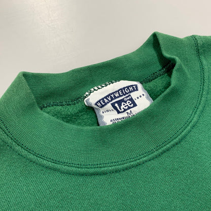 【中古品】【メンズ】 メキシコ製 HEAVY WEIGHT SWEATSHIRT ヘビーウェイト 裏地 スウェット シャツ トレーナー トップス 146-250803-rk-17-izu サイズ：M カラー：グリーン 万代Net店