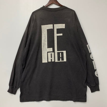 【中古品】【メンズ】 SAINT MICHAEL セントマイケル SNT OF GOD FG_LS TEE SM-HR8-0000-C02 ロングスリーブ Tシャツ 長袖 トップス 142-250801-as-06-izu サイズ：OS カラー：グレー 万代Net店