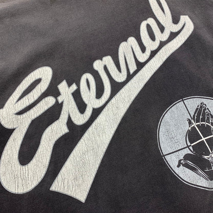 【中古品】【メンズ】 SAINT MICHAEL セントマイケル SNT OF GOD FG_LS TEE SM-HR8-0000-C02 ロングスリーブ Tシャツ 長袖 トップス 142-250801-as-06-izu サイズ：OS カラー：グレー 万代Net店