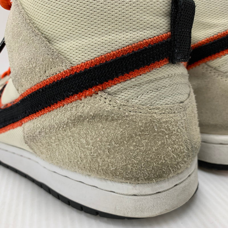 【現状渡し品】【メンズ】 NIKE SB ナイキエスビー DO9394-100 DUNK HIGH ダンク ハイ SAN FRANCISCO GIANTS サンフランシスコ ジャイアンツ スニーカー シューズ 靴 160-250808-ya-02-izu サイズ：26.5cm カラー：COCONUT MILK/BLACK-TEAM ORANGE 万代Net店