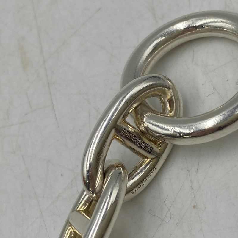 【中古品】【メンズ/レディース】 HERMES エルメス CHAINE D'ANCRE TGM シェーヌ ダンクル TGM 11コマ ブレスレット アクセサリー 182-250806-as-14-izu カラー：シルバー 万代Net店