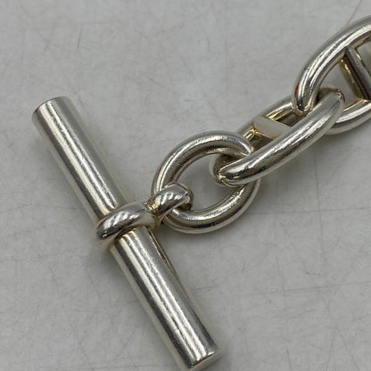 【中古品】【メンズ/レディース】 HERMES エルメス CHAINE D'ANCRE TGM シェーヌ ダンクル TGM 11コマ ブレスレット アクセサリー 182-250806-as-14-izu カラー：シルバー 万代Net店