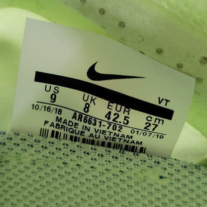 【中古品】【メンズ】 NIKE ナイキ AIR VAPORMAX 2019 AR6631-702 エア ヴェイパーマックス 2019 スニーカー シューズ 靴 160-250803-as-04-izu サイズ：27cm カラー：BARELY VOLT/BLACK-BARELY GREY 万代Net店