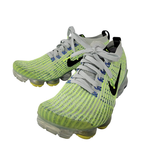 【中古品】【メンズ】 NIKE ナイキ AIR VAPORMAX FLYKNIT 3 AJ6900-005 エア ヴェイパーマックス フライニット 3 スニーカー シューズ 靴 160-250803-as-05-izu サイズ：27cm カラー：LT SILVER/BLACK-VLT GLW-GM RYL 万代Net店