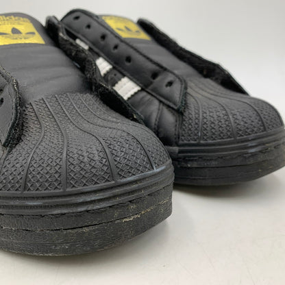 【中古品】【メンズ/レディース】 adidas アディダス FV3018 SUPER STAR スーパースター LACELESS レースレス スニーカー シューズ 靴 161-250808-ya-05-izu サイズ：26cm カラー：Black/White 万代Net店