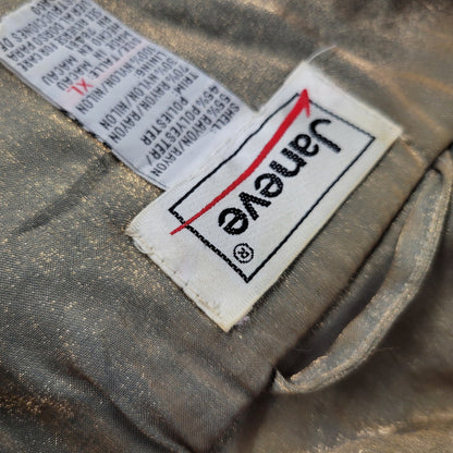 【中古品】【メンズ】 JANEVE RAYON TRACK JACKET レーヨン トラックジャケット 146-250806-as-23-izu サイズ：XL カラー：グリーン系 万代Net店