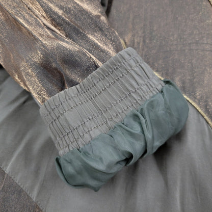 【中古品】【メンズ】 JANEVE RAYON TRACK JACKET レーヨン トラックジャケット 146-250806-as-23-izu サイズ：XL カラー：グリーン系 万代Net店