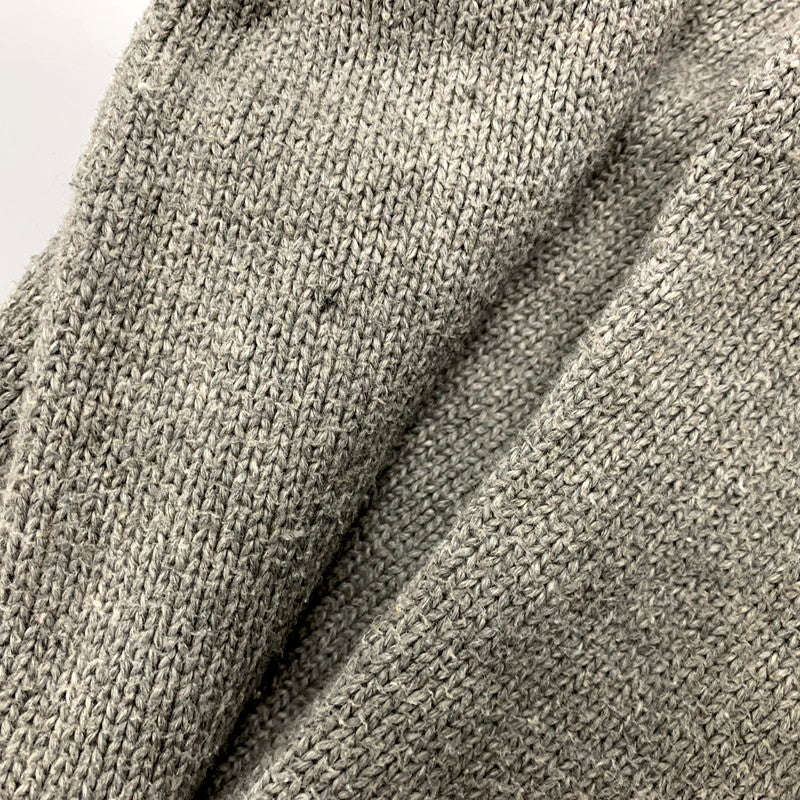 【中古品】【メンズ】 Polo by Ralph Lauren ポロバイラルフローレン COTTON KNIT SWEATER コットン ニット セーター ロゴ 刺繍 トップス 146-250805-ay-16-izu サイズ：XXL カラー：グレー 万代Net店