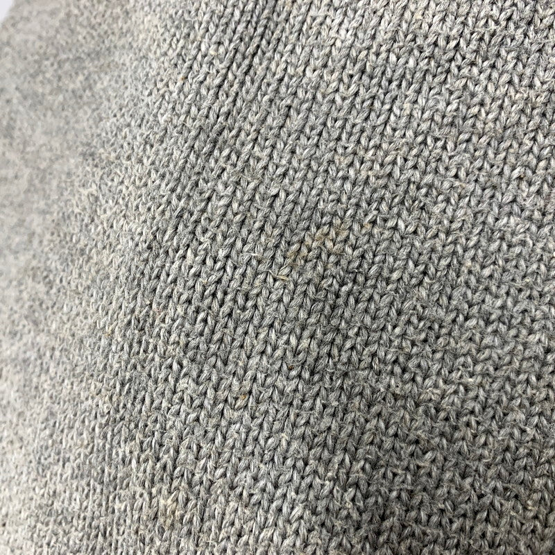 【中古品】【メンズ】 Polo by Ralph Lauren ポロバイラルフローレン COTTON KNIT SWEATER コットン ニット セーター ロゴ 刺繍 トップス 146-250805-ay-16-izu サイズ：XXL カラー：グレー 万代Net店