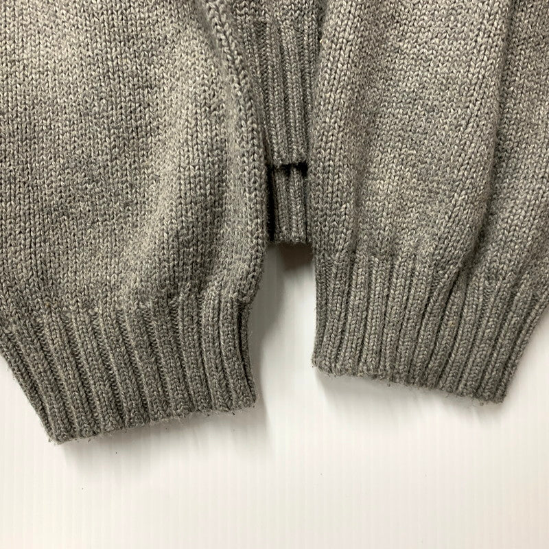 【中古品】【メンズ】 Polo by Ralph Lauren ポロバイラルフローレン COTTON KNIT SWEATER コットン ニット セーター ロゴ 刺繍 トップス 146-250805-ay-16-izu サイズ：XXL カラー：グレー 万代Net店