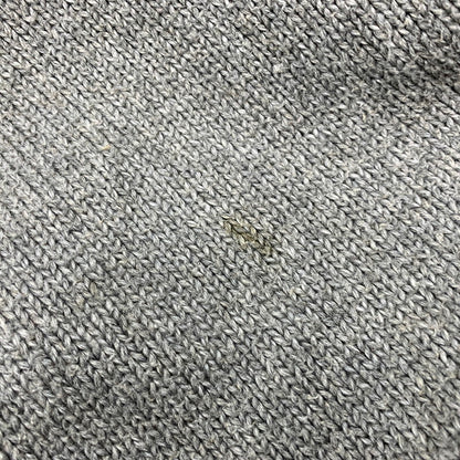 【中古品】【メンズ】 Polo by Ralph Lauren ポロバイラルフローレン COTTON KNIT SWEATER コットン ニット セーター ロゴ 刺繍 トップス 146-250805-ay-16-izu サイズ：XXL カラー：グレー 万代Net店