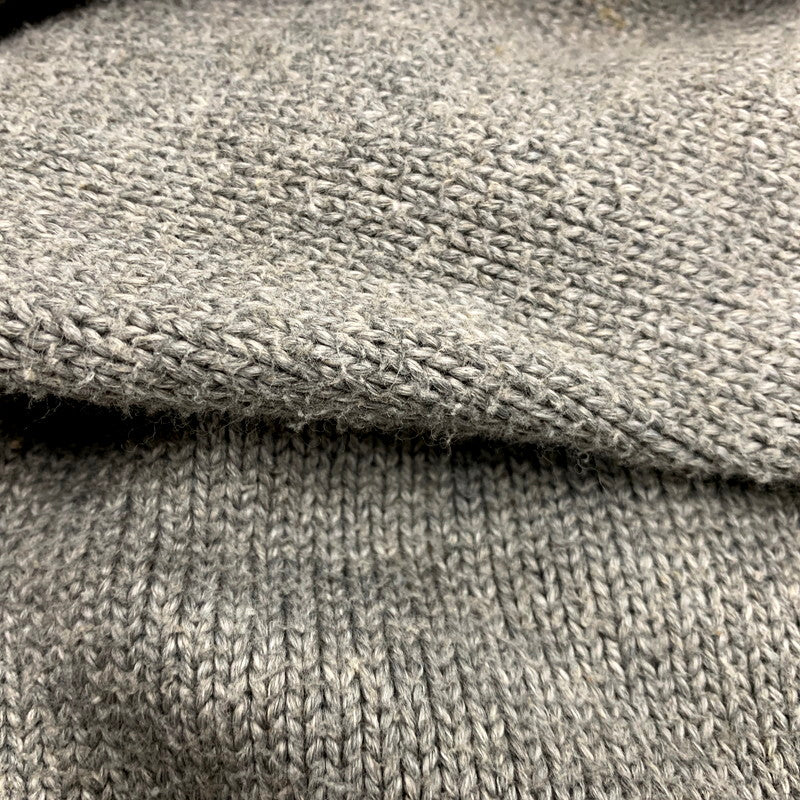 【中古品】【メンズ】 Polo by Ralph Lauren ポロバイラルフローレン COTTON KNIT SWEATER コットン ニット セーター ロゴ 刺繍 トップス 146-250805-ay-16-izu サイズ：XXL カラー：グレー 万代Net店