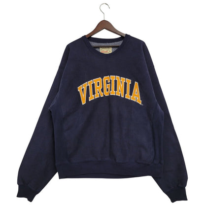 【中古品】【メンズ】 STEVE AND BARRY'S スティーブアンドバリーズ VIRGINIA SWEATSHIRT スウェットシャツ トレーナー 長袖 トップス 146-250806-as-29-izu サイズ：XL カラー：ネイビー 万代Net店