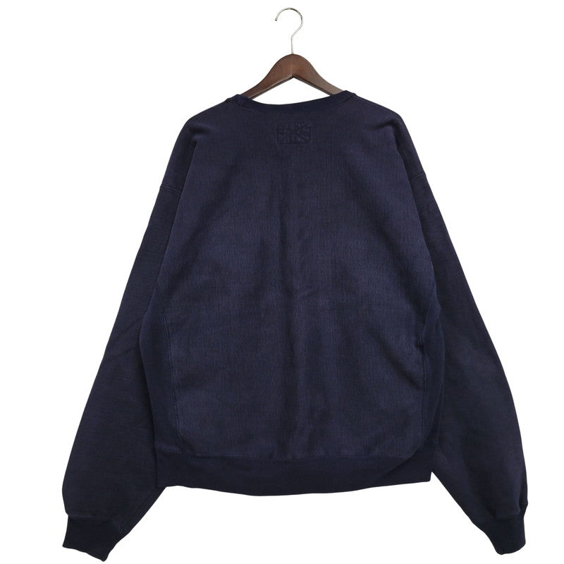 【中古品】【メンズ】 STEVE AND BARRY'S スティーブアンドバリーズ VIRGINIA SWEATSHIRT スウェットシャツ トレーナー 長袖 トップス 146-250806-as-29-izu サイズ：XL カラー：ネイビー 万代Net店