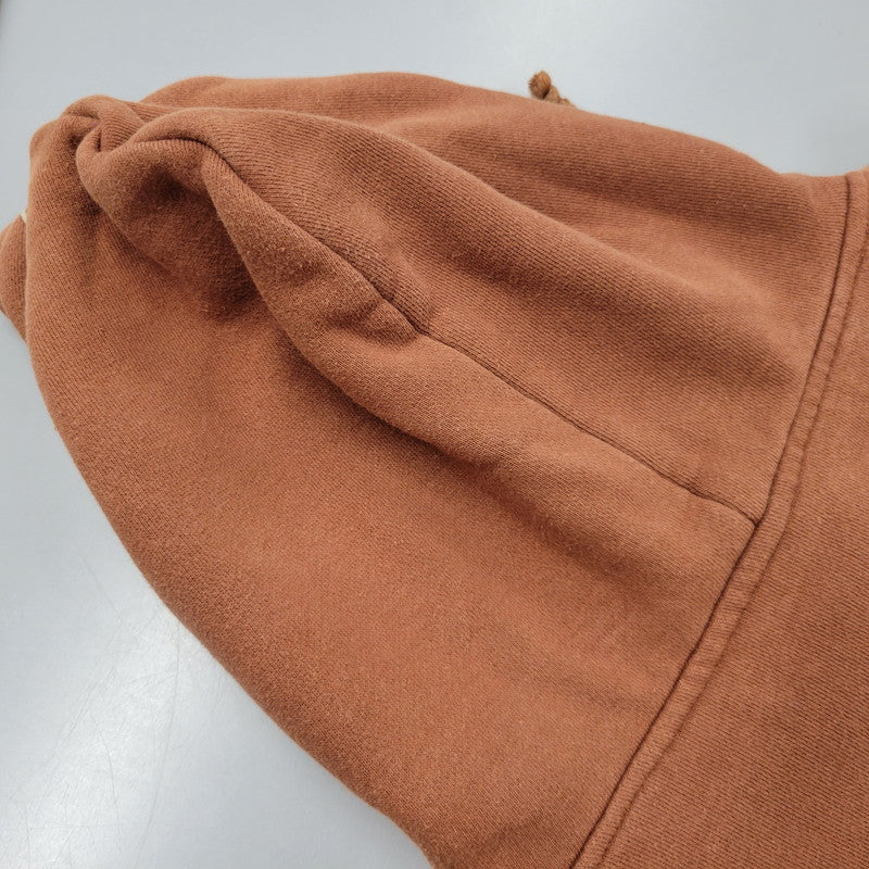 【中古品】【メンズ】 OLD STUSSY オールドステューシー 中国製 00S ENGLISH LETTERS HEAVY WEIGHT HOODIE 00年代 イングリッシュレターズ ヘビーウェイトフーディー トップス パーカー 長袖 142-250803-ma-17-izu サイズ：XL カラー：BROWN 万代Net店