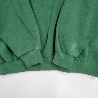 【現状渡し品】【メンズ】 THE DISNEY STORE ディズニーストア MICKEY AND FRIENDS SWEATSHIRT スウェットシャツ USA製 トレーナー 長袖 トップス 146-250806-as-30-izu サイズ：XL カラー：グリーン 万代Net店