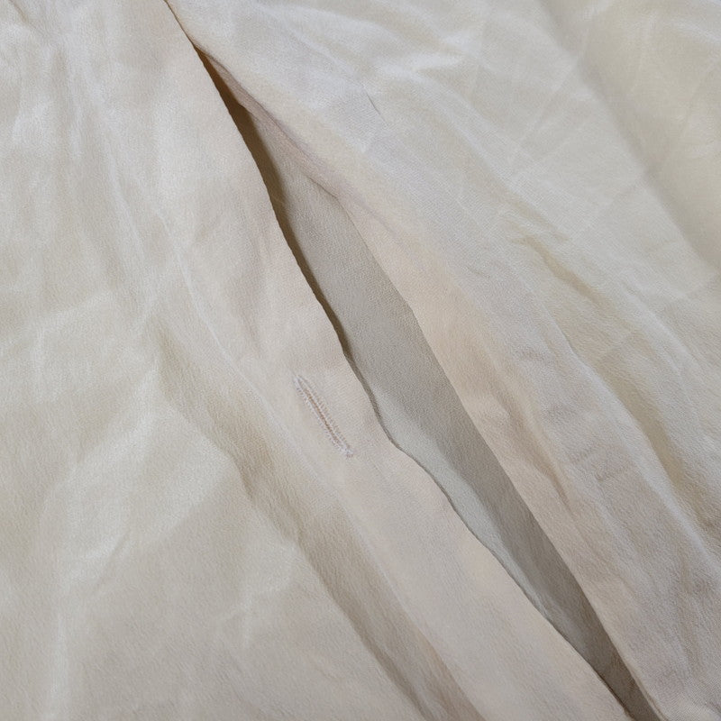 【中古品】【メンズ】 OLD FENDI オールド フェンディ イタリア製 LS OPEN COLLAR SHIRT 長袖 オープン カラー シャツ トップス 141-250805-rk-13-izu サイズ：不明 カラー：ベージュ 万代Net店