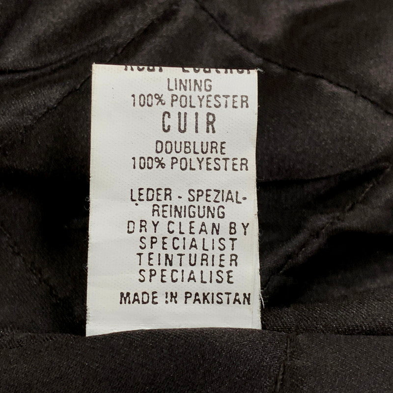 【中古品】【メンズ】 AMERICAN NOSTALGIA アメリカン ノスタルジア LEATHER SINGLE RIDERS JACKET レザー シングル ライダース ジャケット 145-250803-rk-10-izu サイズ：M カラー：ブラウン 万代Net店