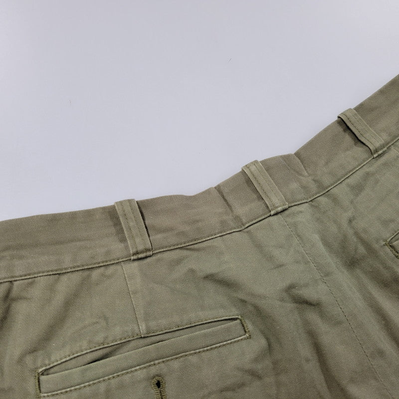 【現状渡し品】【メンズ】 WEARMASTERS ウエアマスターズ TROUSERS WORK PANTS トラウザーズ ワーク パンツ ボトムス 156-250806-as-34-izu サイズ：36 カラー：カーキ 万代Net店