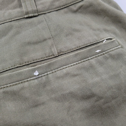 【現状渡し品】【メンズ】 WEARMASTERS ウエアマスターズ TROUSERS WORK PANTS トラウザーズ ワーク パンツ ボトムス 156-250806-as-34-izu サイズ：36 カラー：カーキ 万代Net店