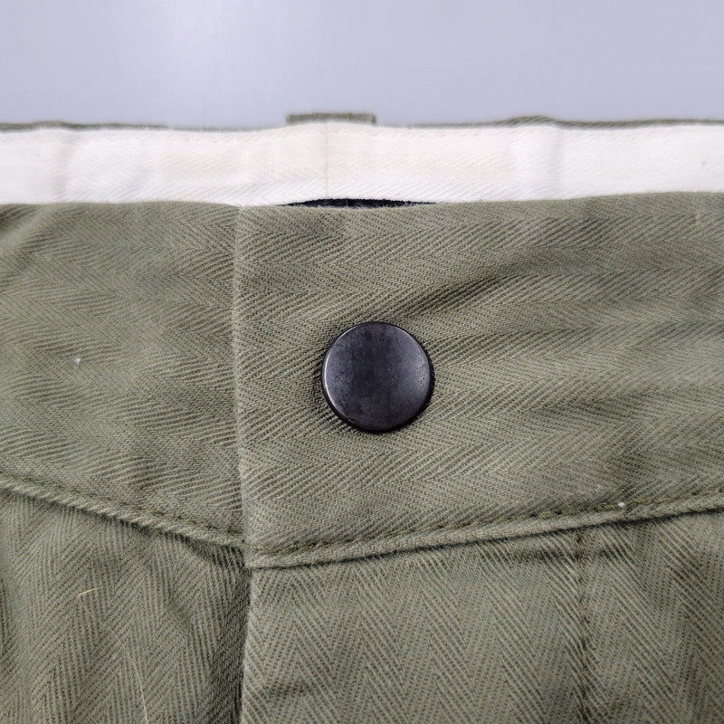 【現状渡し品】【メンズ】 WEARMASTERS ウエアマスターズ TROUSERS WORK PANTS トラウザーズ ワーク パンツ ボトムス 156-250806-as-34-izu サイズ：36 カラー：カーキ 万代Net店