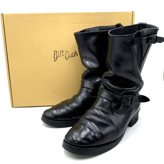 【中古品】 BILTBUCK ビルトバック LOT:603 THE PIONEER ENGINEER BOOTS 靴 エンジニア ブーツ パイオニア 164-250805-rk-04-izu サイズ：２７cm カラー：ブラック 万代Net店