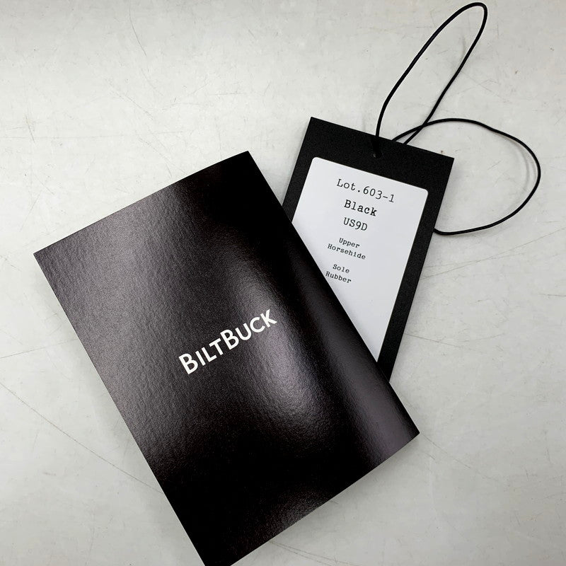 【中古品】 BILTBUCK ビルトバック LOT:603 THE PIONEER ENGINEER BOOTS 靴 エンジニア ブーツ パイオニア 164-250805-rk-04-izu サイズ：２７cm カラー：ブラック 万代Net店