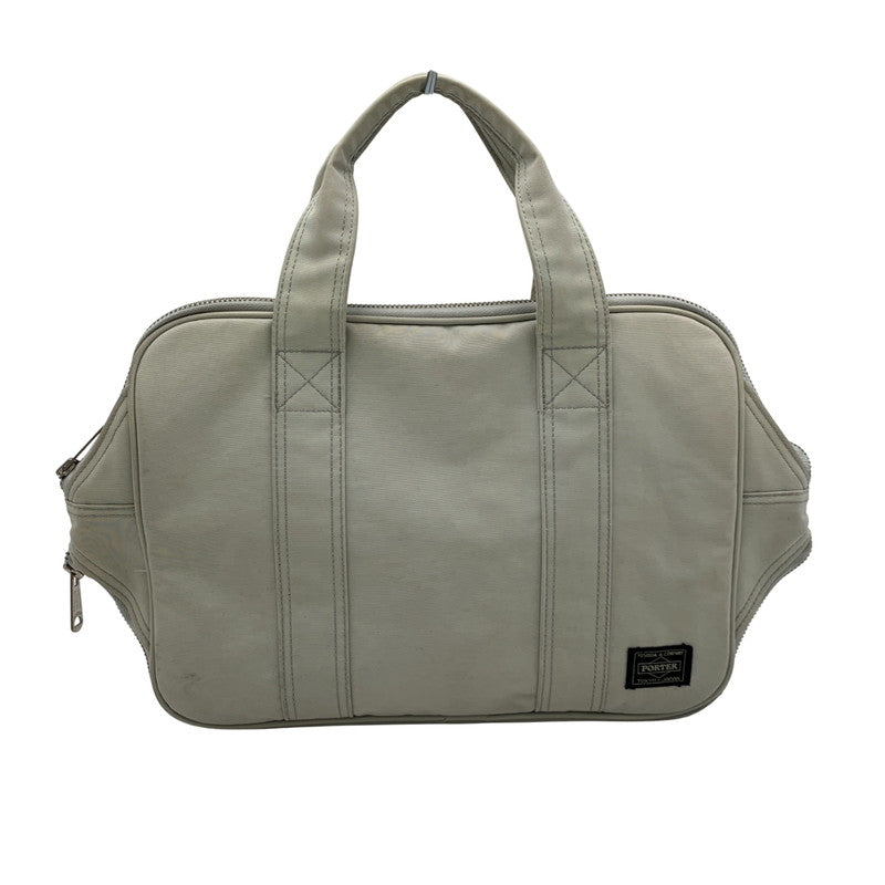【現状渡し品】【メンズ/レディース】 PORTER ポーター NEW ELEGANT BRIEF CASE ニュー エレガント ブリーフ ケース カバン バッグ 鞄 188-250808-ya-04-izu カラー：ライトグレー 万代Net店