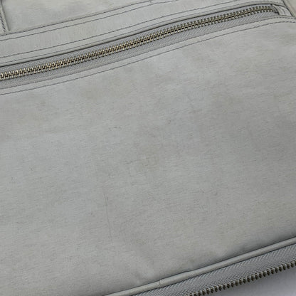 【現状渡し品】【メンズ/レディース】 PORTER ポーター NEW ELEGANT BRIEF CASE ニュー エレガント ブリーフ ケース カバン バッグ 鞄 188-250808-ya-04-izu カラー：ライトグレー 万代Net店
