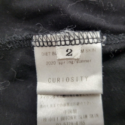 【中古品】【メンズ】 DIET BUTCHER SLIM SKIN ダイエットブッチャースリムスキン ×KOSUKE KAWAMURA LIMITED EDITION SS TEE 限定版 Tシャツ 半袖 トップス 141-250805-rk-12-izu サイズ：2 カラー：ブラック 万代Net店