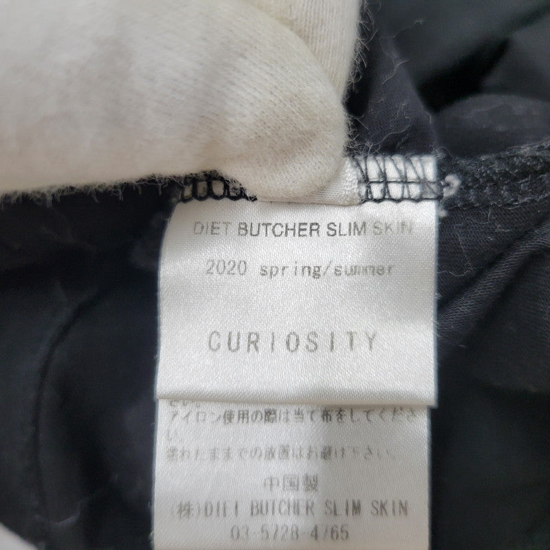 【中古品】【メンズ】 DIET BUTCHER SLIM SKIN ダイエットブッチャースリムスキン ×KOSUKE KAWAMURA LIMITED EDITION SS TEE 限定版 Tシャツ 半袖 トップス 141-250805-rk-12-izu サイズ：2 カラー：ブラック 万代Net店