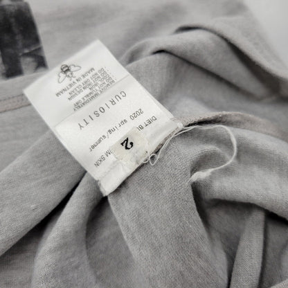 【中古品】【メンズ】 DIET BUTCHER SLIM SKIN ダイエットブッチャースリムスキン ×KOSUKE KAWAMURA×BRING LIMITED EDITION SS TEE 限定版 Tシャツ トップス 半袖 141-250805-rk-10-izu サイズ：2 カラー：グレー 万代Net店