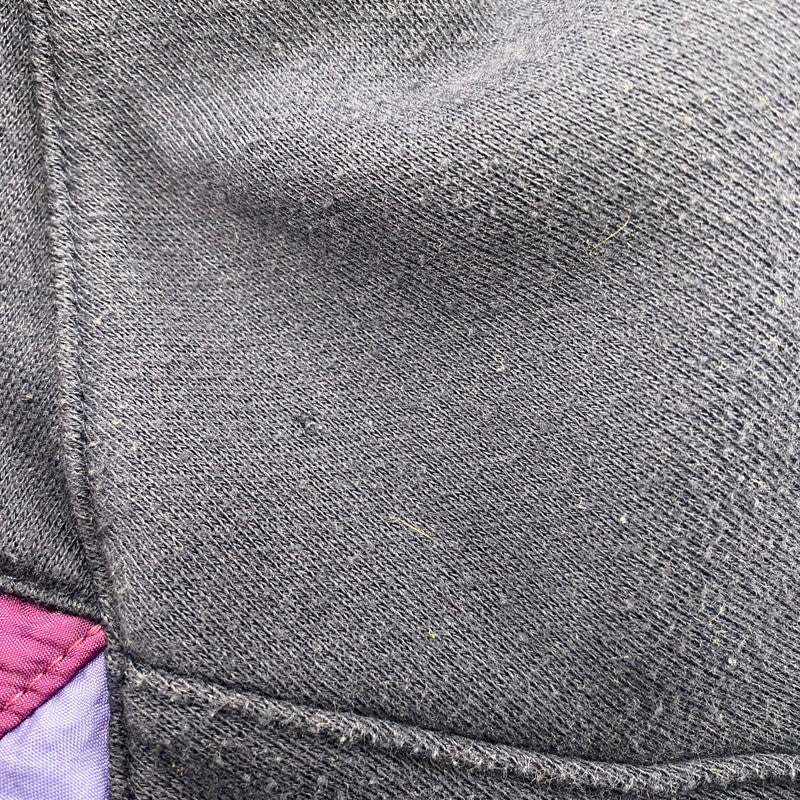 【中古品】【メンズ】 OLD ADIDAS オールド アディダス HALF ZIP HOODIE ハーフジップ フーディ パーカー 長袖 トップス 146-250806-as-36-izu サイズ：F 174 カラー：ネイビー×パープル 万代Net店